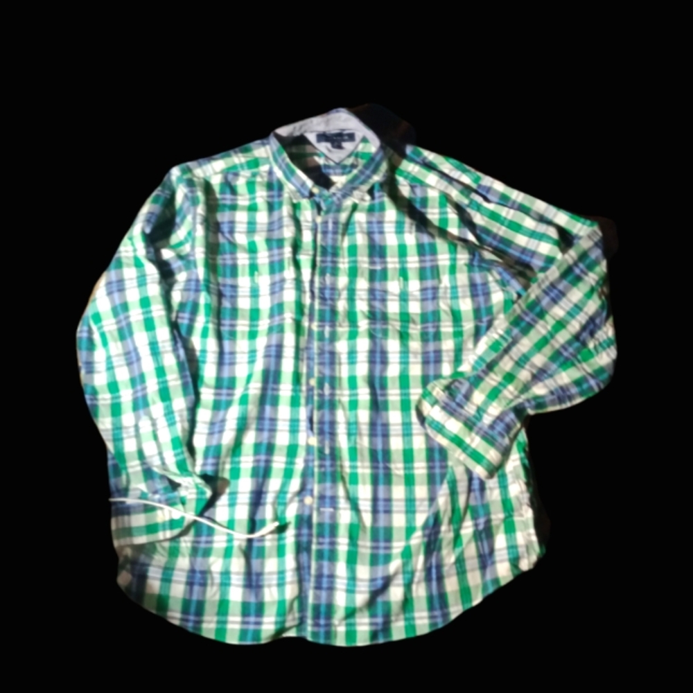 Men's XL Tommy Hilfiger cotton flannel shirt